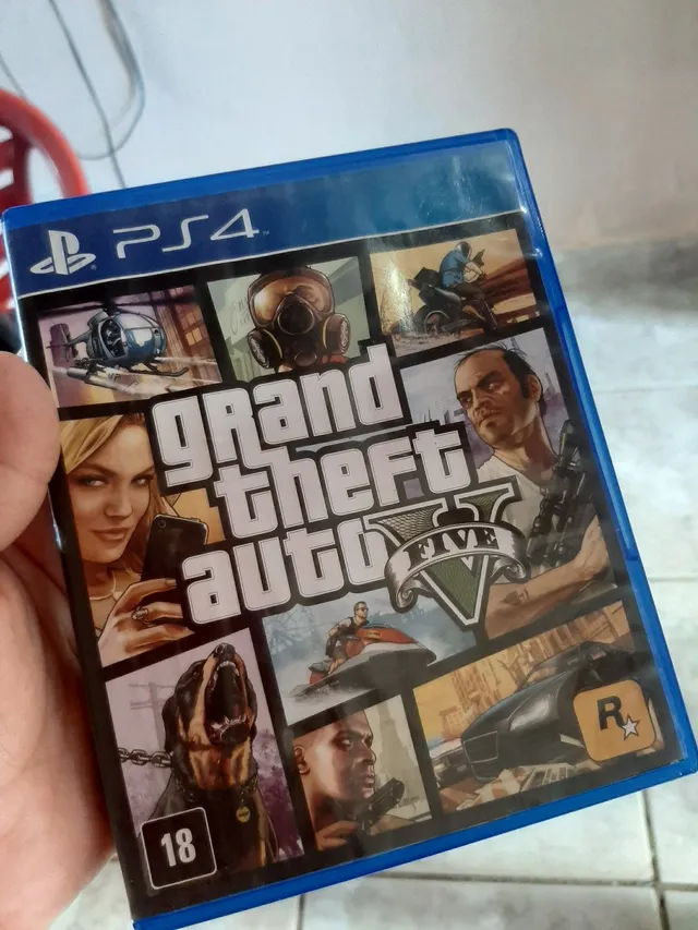 Jogo Ps4 Gta 5, Jogo de Videogame Rockstar Usado 90291306