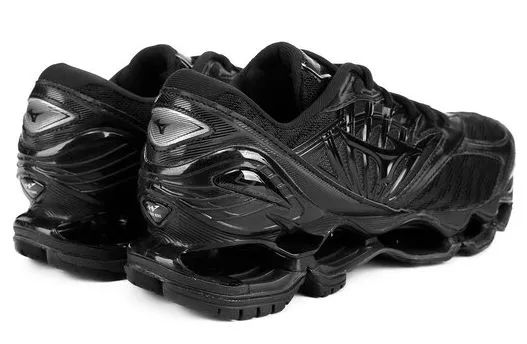 Tenis Mizuno Wave Prophecy 8 Preto All Black Novo e Original - Foto 3