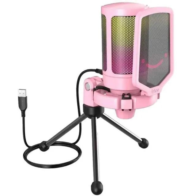 Microfone Fifine A6V Rgb ubs - Foto 3