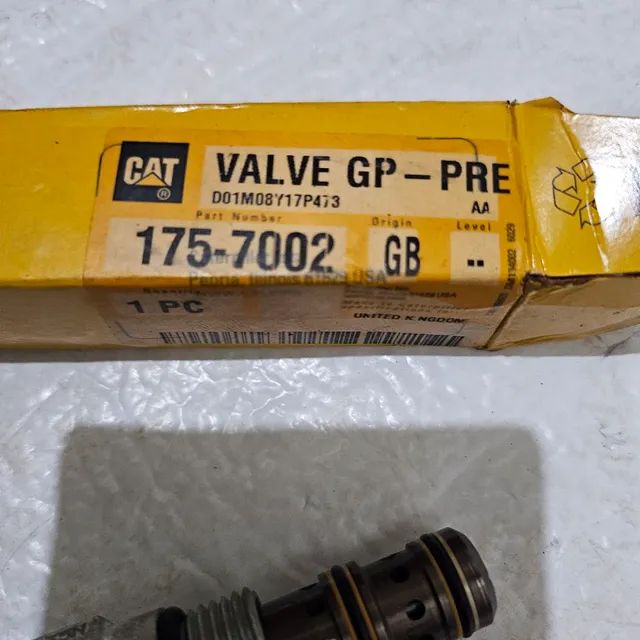Caminhão fora estrada caterpillar valvula redução pressão nova original 1757002 - Foto 4