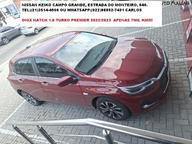 Carlos Car: CHEVROLET ONIX 2021 - 1.0 TURBO FLEX PREMIER