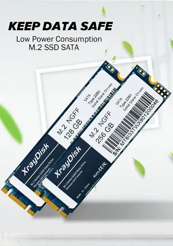 SSD M2. SATA ( NGFF)256GB NOVO - Foto 2