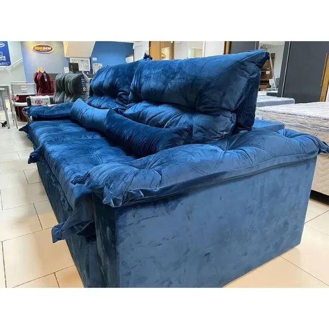 Sofá Retrátil e Reclinável Ferrara - Foto 2