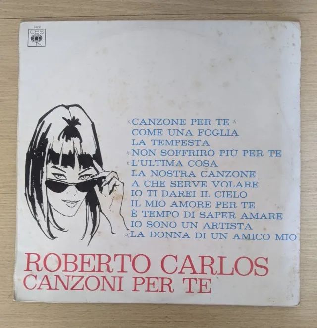 Disco Lp Roberto Carlos - Canzoni Per Ti - Importado Itália - Foto 4