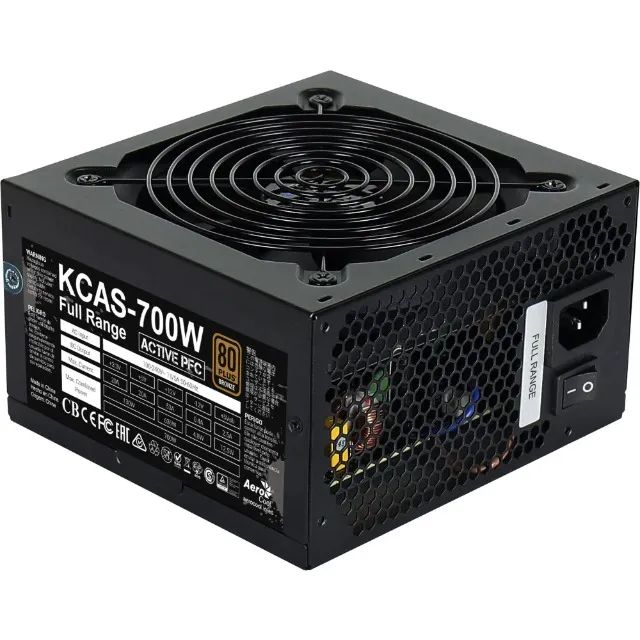 Fonte ATX 700W PFC Ativo 80 Plus Bronze Aerocool KCAS - WZetta - Foto 2