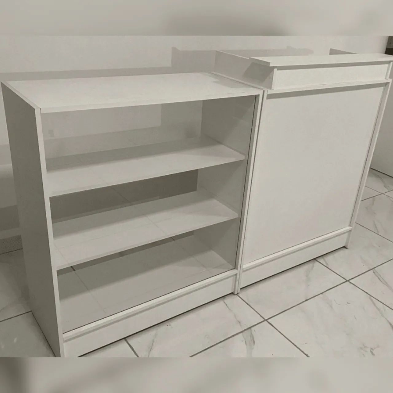 Balcão vitrine + caixa SUPER PROMOÇÃO DA NATURA 