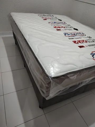 Cama casal base mais colchão casal molas ensacadas - Foto 2