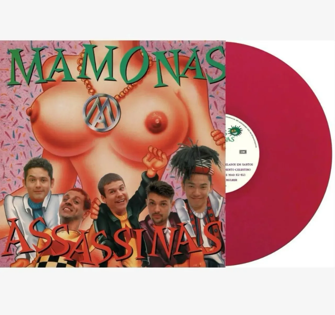 LP Vinil Mamomas Assassinas - vermelho (lacrado)