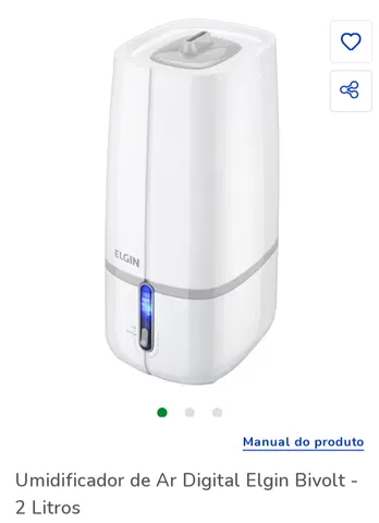 Umidificador de ar Elgin bivolt