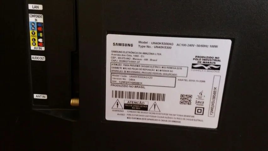 TV Samsung 40 - UN40K5300AG - peças - Foto 4