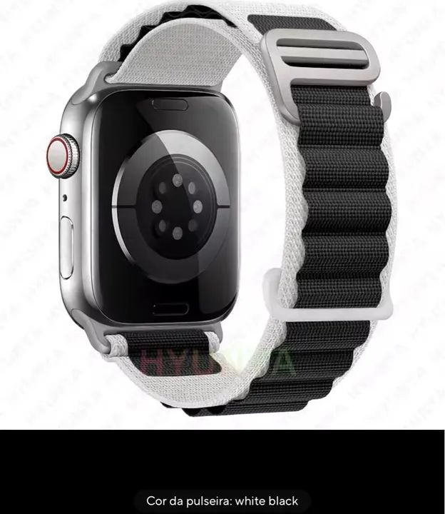 Correia Alpine para Apple Watch Band, Acessórios iWatch, Série 9, 8, 7, SE, Ultra 2, - Foto 4