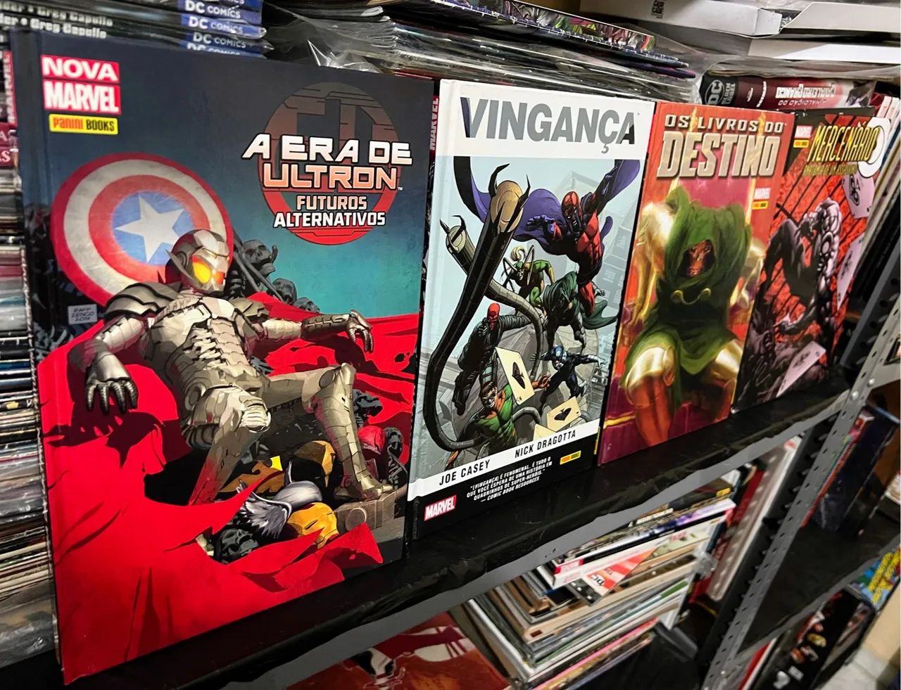 4 hqs Marvel capa dura Marvel 