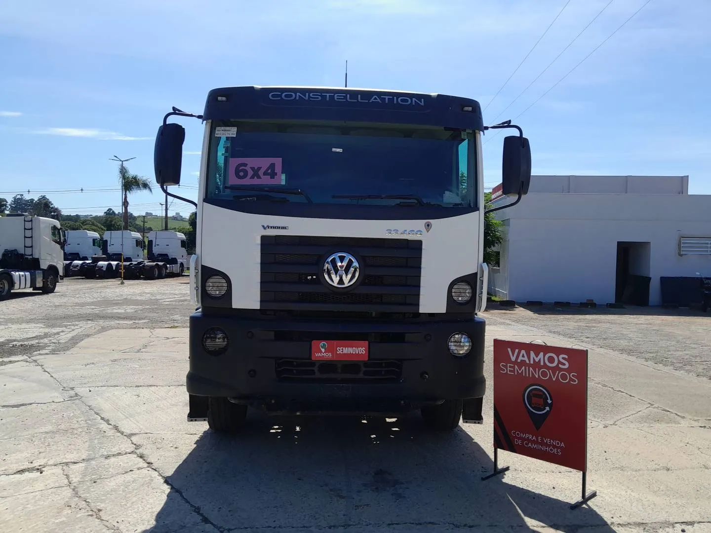 VOLKSWAGEN 33.460 33.460 Constellation 6x4 2p (diesel)(E5) 2021/2022 Vamos Seminovos Chape - Foto 2