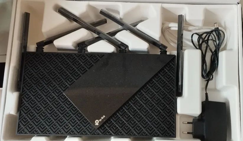 Roteador Gigabit Ax5400 Tp-link Archer Ax73 Cor Preto - Foto 5