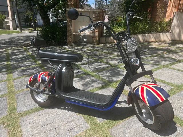 Moto Scooter Elétrica CityCoco 1500W Bateria 20Ah Inglaterra H6 em