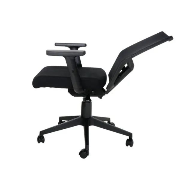 Cadeira de Escritório Diretor Tela Mesh KIEV Preta Ergonômica Conforto Modelo 34006 - Foto 3