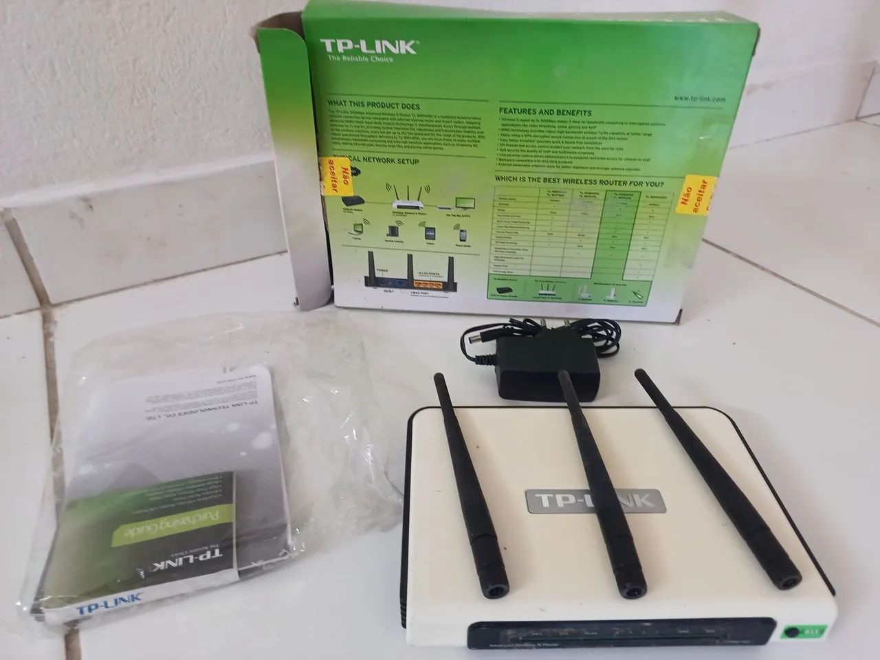 Roteador TP LINK 300mb  - Foto 5