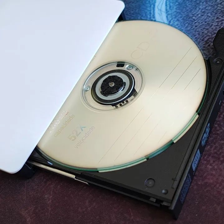 Gravador de CD/DVD Externo - DVD-RW, DVD+RW, CD-RW - Foto 3