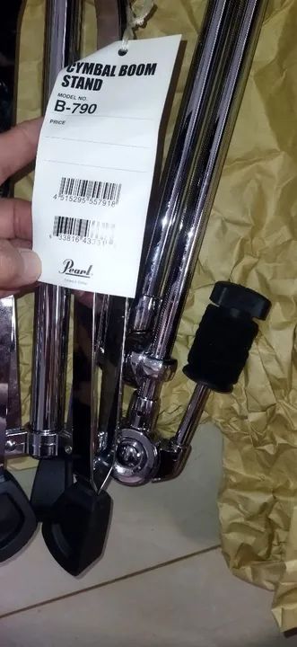 ESTANTE DE CYMBAL PEARL B-790 NOVA NA CX!! - Foto 2