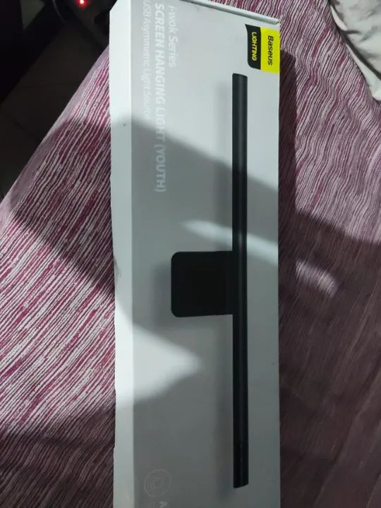 Suporte Baseus luz de protecao iluminacao para Monitor  - Foto 2