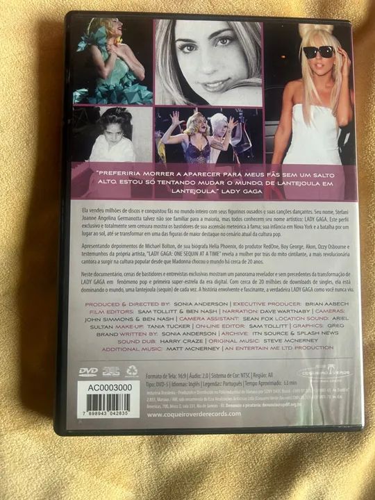 DVD Lady Gaga: One Sequin at a Time - Foto 2