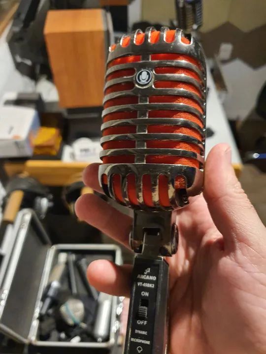 Microfone Vintage Arcano