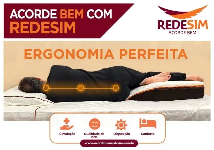 Apoio de Dormir Ortopédico Anatômico Ergonômico RedeSim