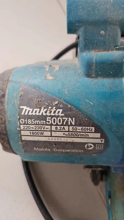 Serra Circular Makita 5007N 185mm 1800W