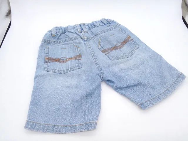Bermuda Shorts Jeans Infantil Menino Milon Tam.2 - Foto 2