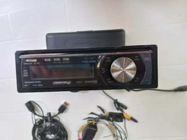 Rádio Pioneer DEH P7080BT com bluetooth  E Usb Não É Golfinho. - Foto 3