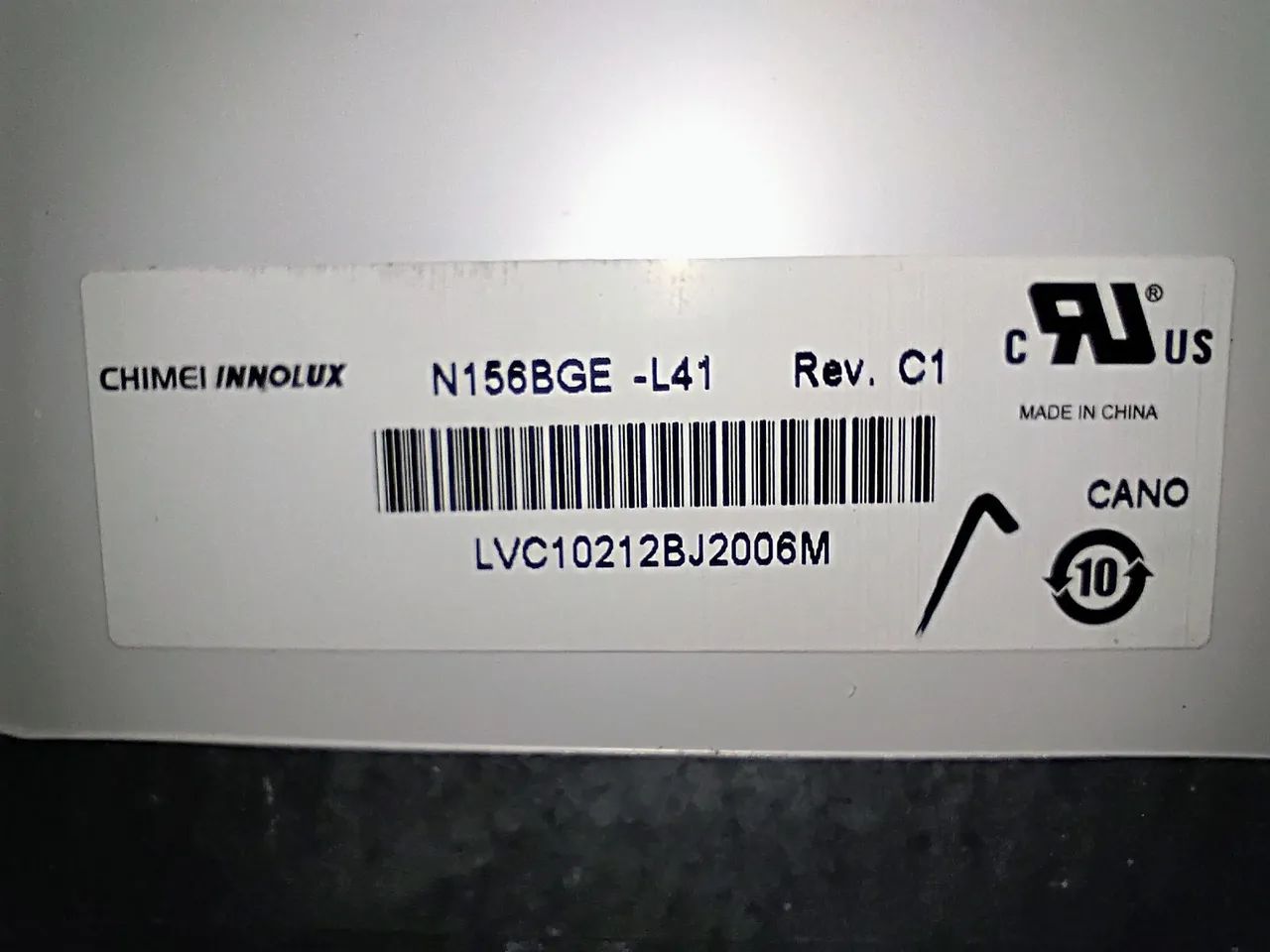 Tela notebook 15,6" polegadas 40 pinos LVDS slim - Foto 2