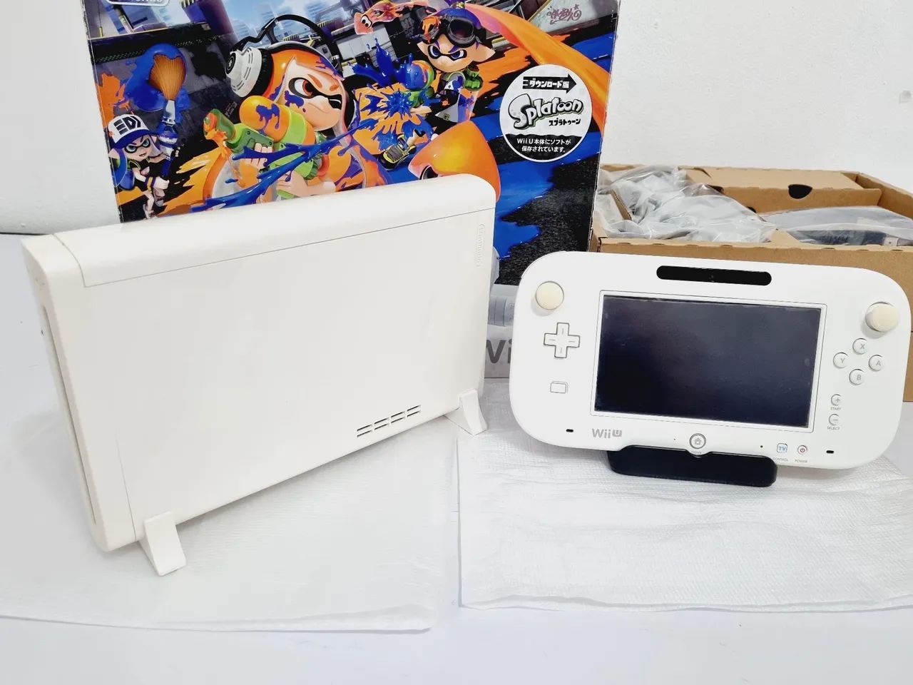 CONSOLE WII U SPLATOON JAPONÊS Branco - Foto 5