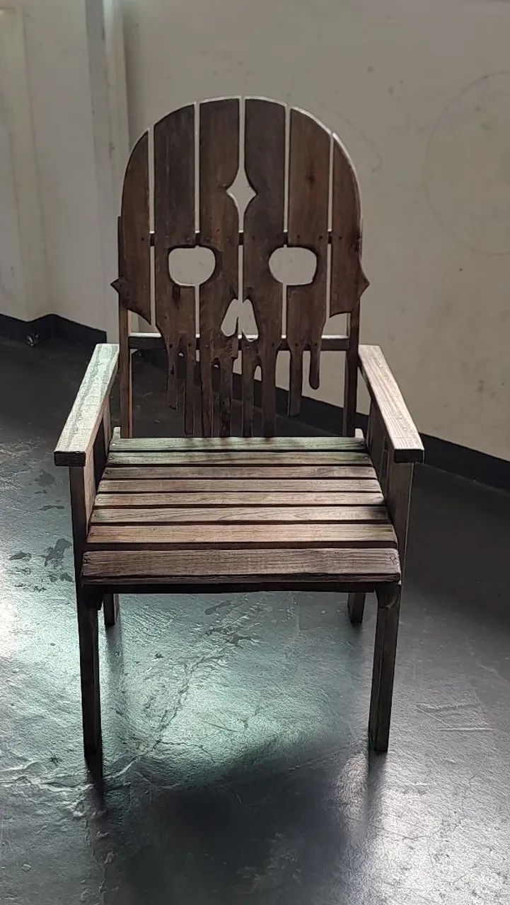 Cadeira estilo caveira - Foto 4