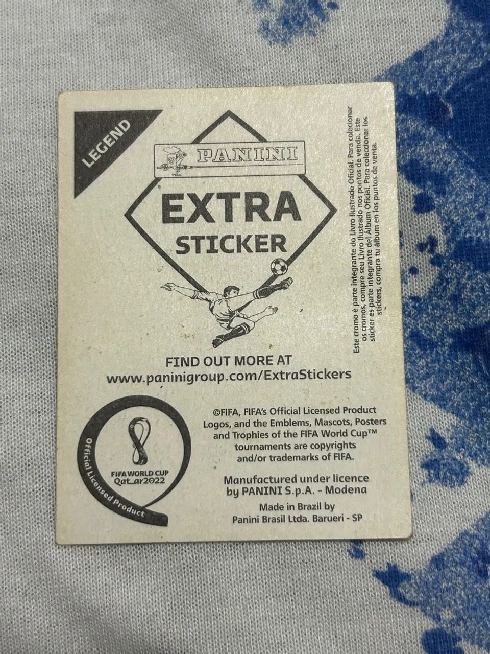 Figurinha Mbappé -bordo - Foto 2