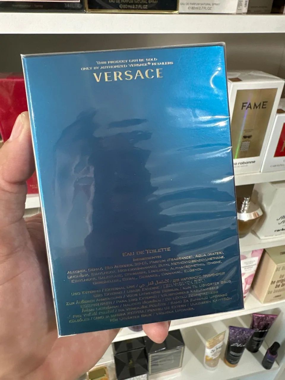 Versace Eros EDT 100ml lacrado  - Foto 2