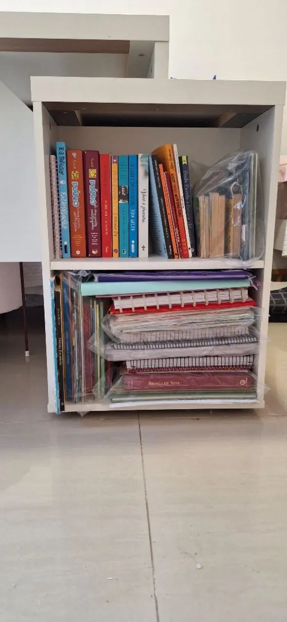 Escrivaninha Branca Simples - Foto 3