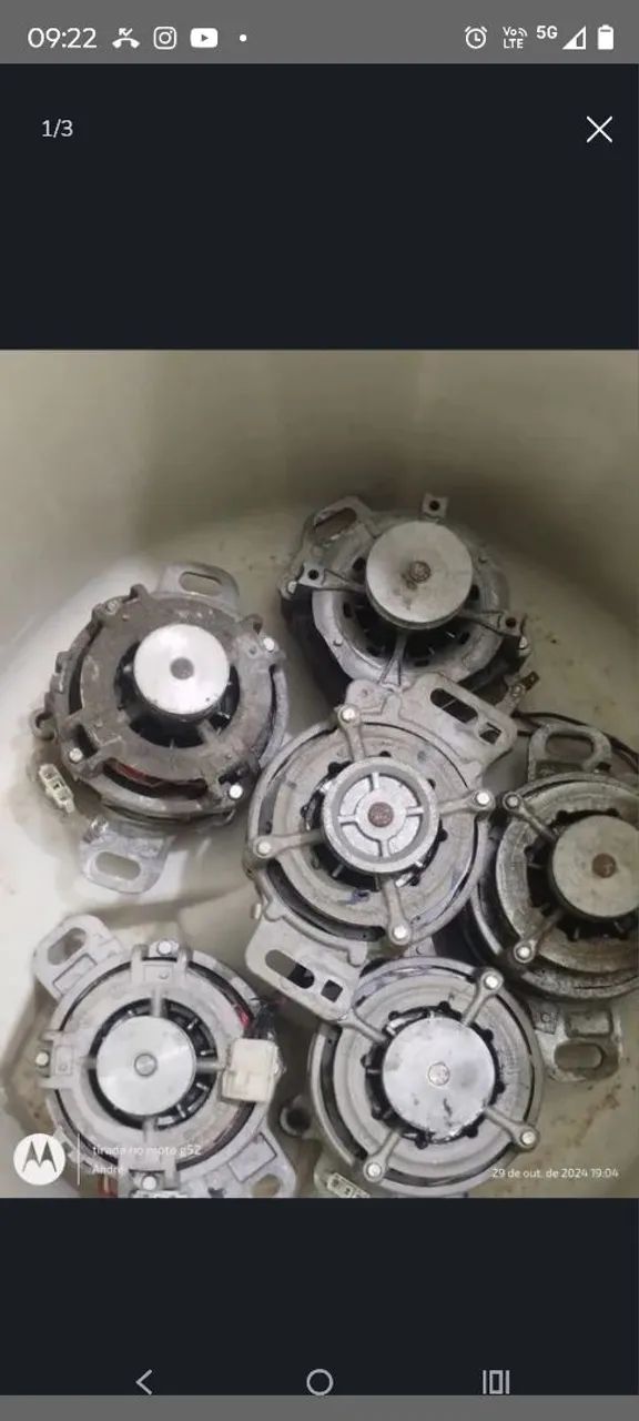 Motores de máquinas de lavar roupas diversos modelos Brastemp e Consul e Electrolux  - Foto 2