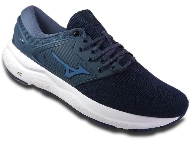 Tênis Esportivo Mizuno Titan Masculino Numeração 42 cor azul aço - Foto 3