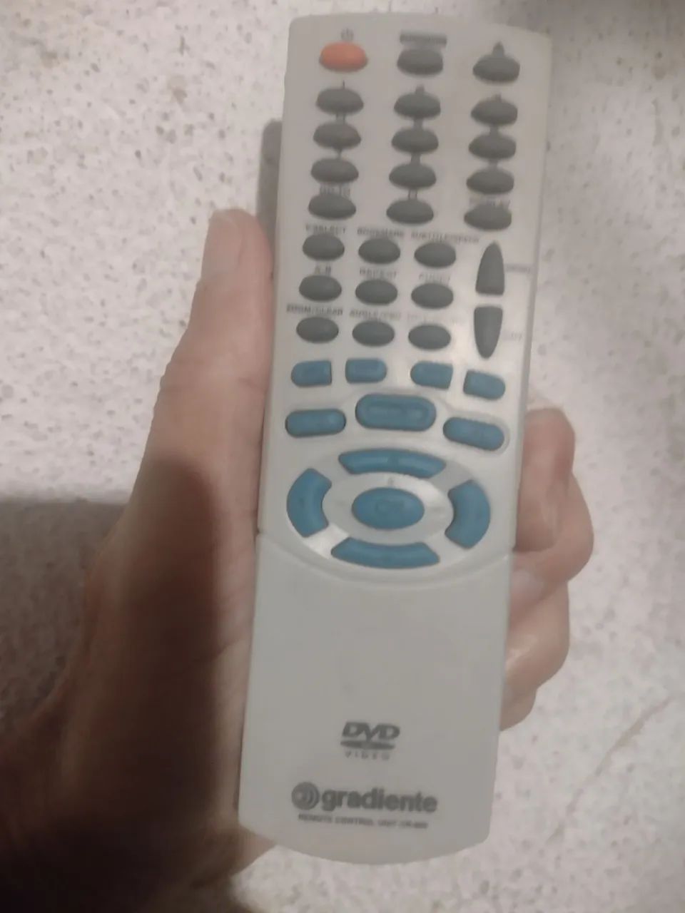 Controle Remoto Gradiente DVD D860 CR860