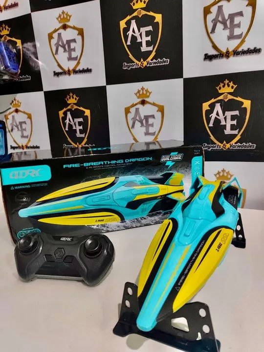 Barco de Controle Remoto 2.4G - 30km/h - Foto 3