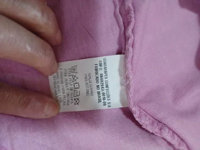 Calça Jeans Rosa Plus Size - Foto 5