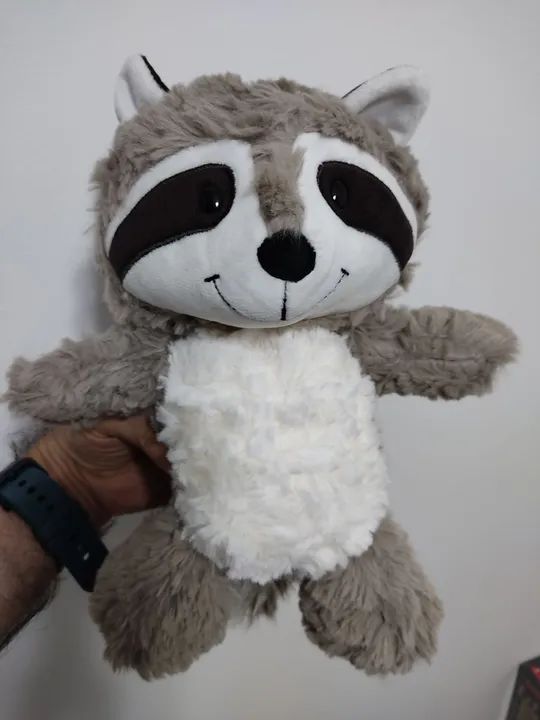 Pelúcia Guaxinim fofinha
