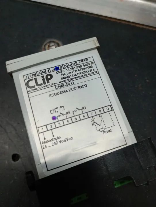 Controlador digital de temperatura CLIP CHMD-48 - Foto 3