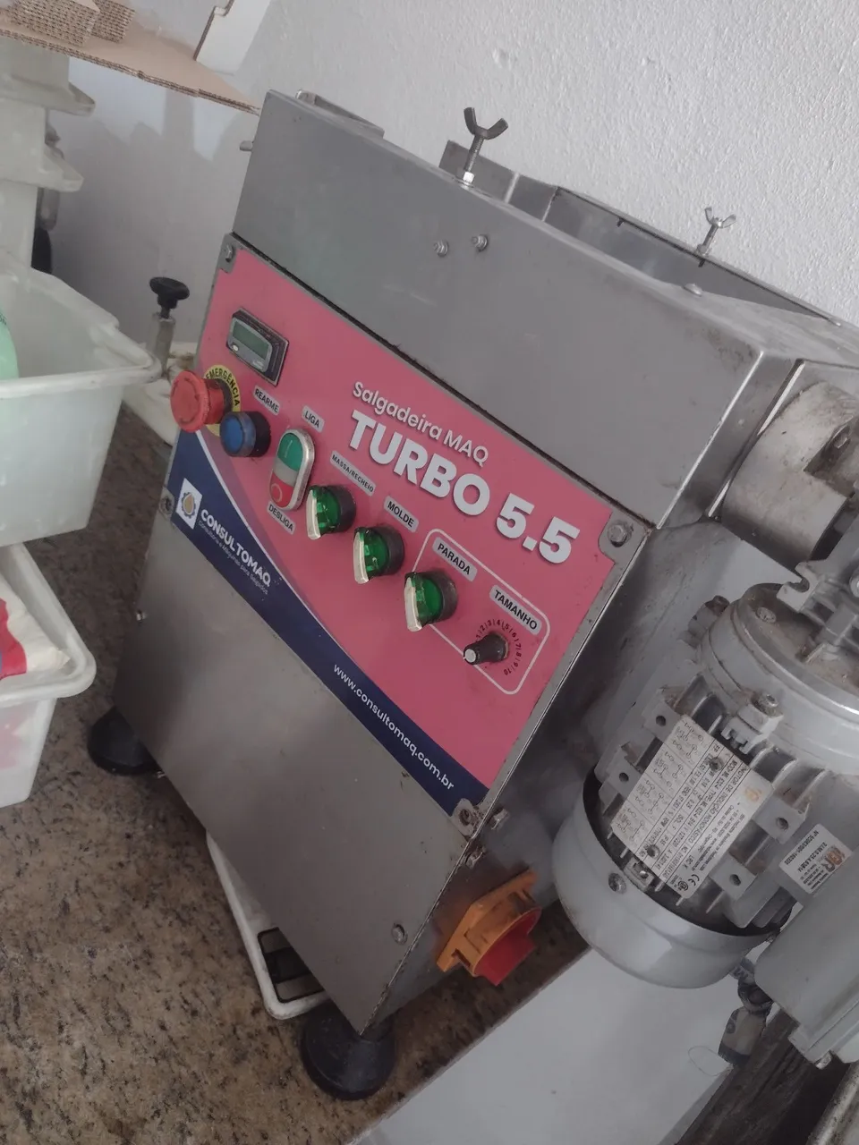 Modeladora de salgados completa