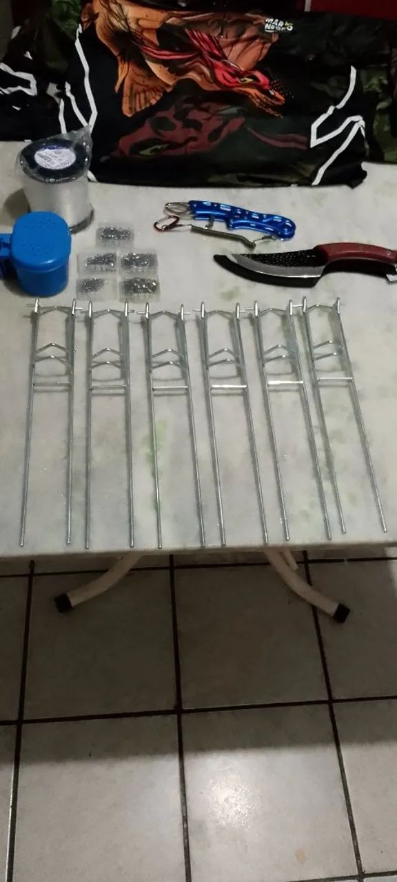 KIT PESCA COMPLETO BEM EM CONTA - Foto 3