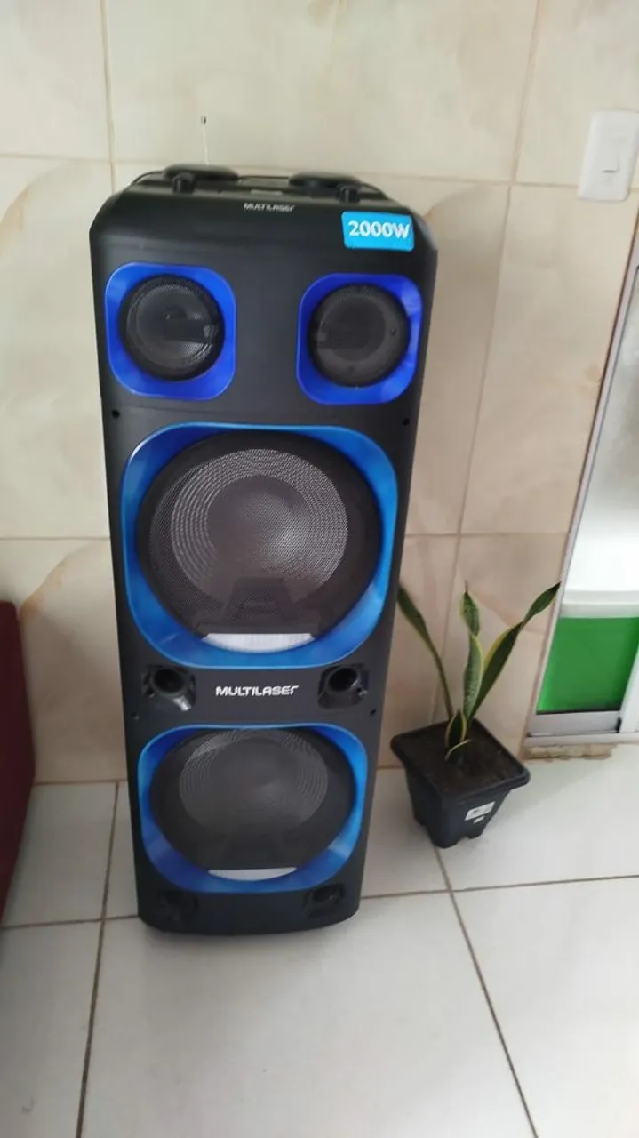 Caixa de Som Multilaser 2000W