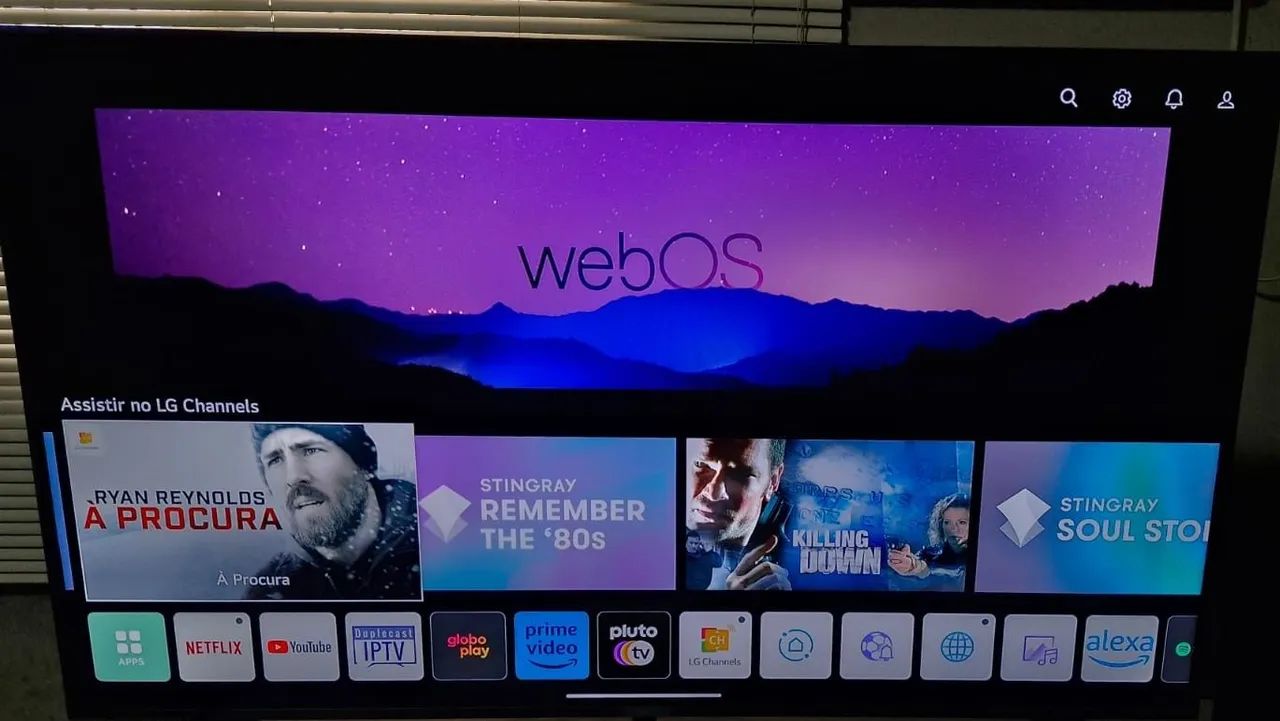 Smart TV 50 polegadas LG webOS 4K ultra 