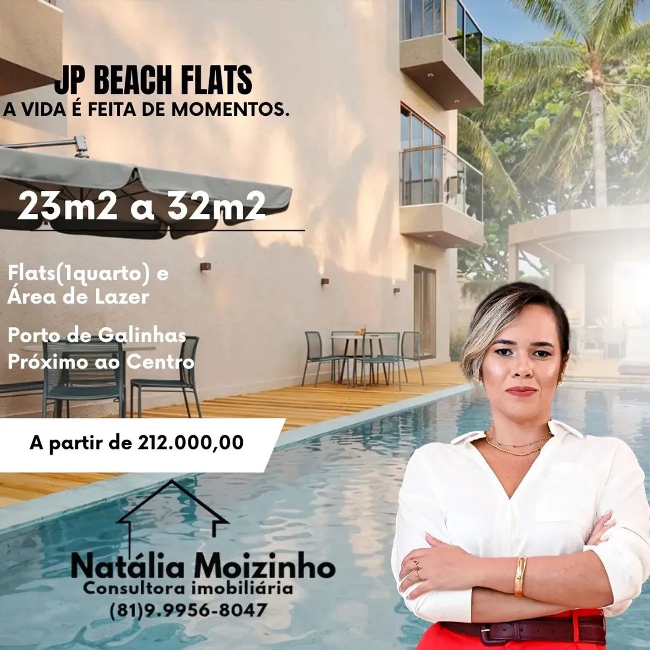 PORTO DE GALINHAS/INVESTIMENTO/FLATS/CENTRO - Foto 4
