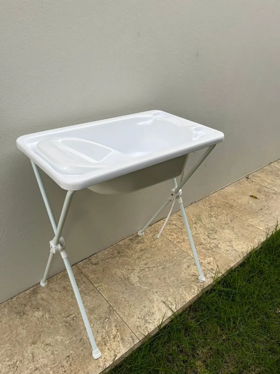 Banheira para bebê com suporte Galzerano 