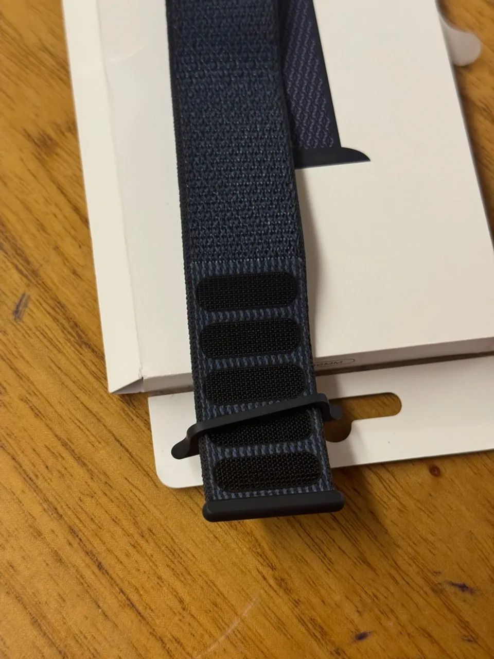 Pulseira para Apple Watch em Nylon Trançado - Preto azul - Foto 2